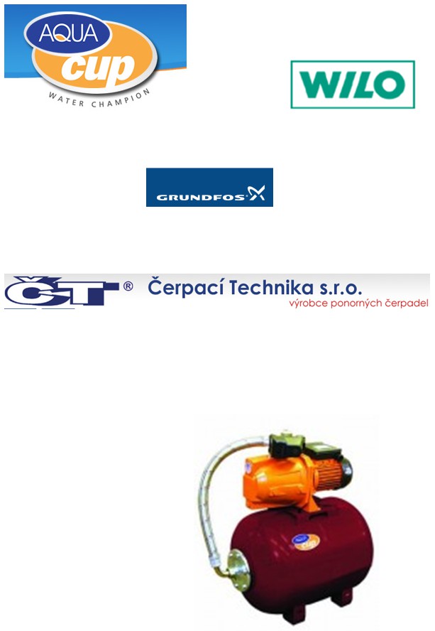 Vodárny, čerpadla